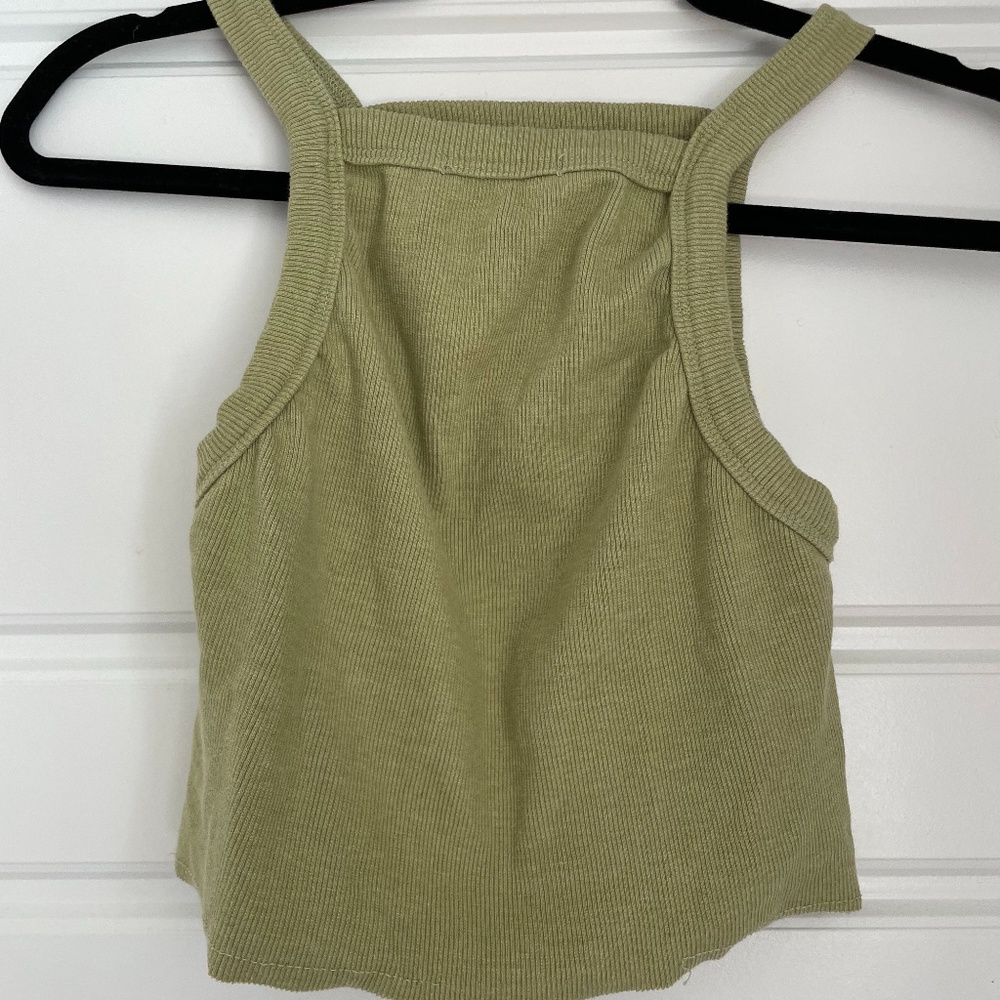 Missguided High Neck Tank Top